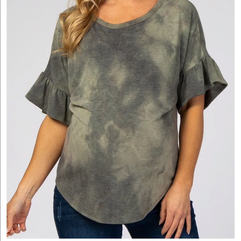 PINK BLUSH MATERNITY TOP SIZE L